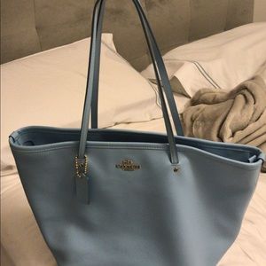 Coach leather bag